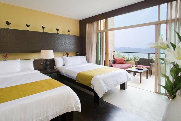 Hotel room for two