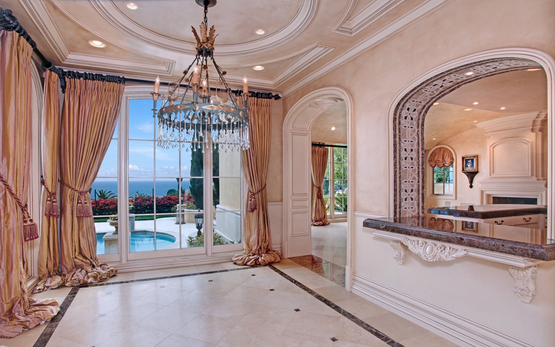 interior style design house villa living space
