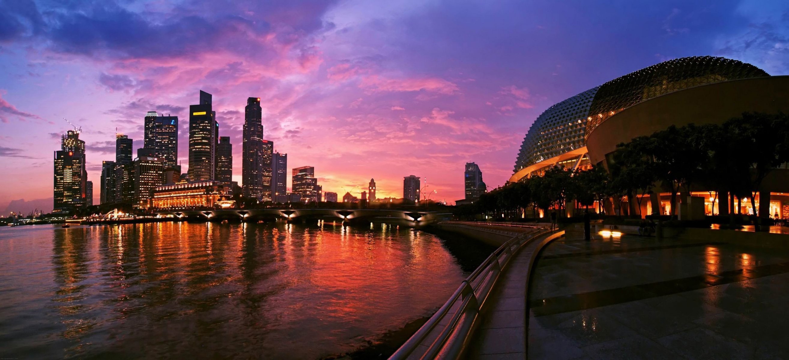 cities city singapore naght night house high-rise buildings building