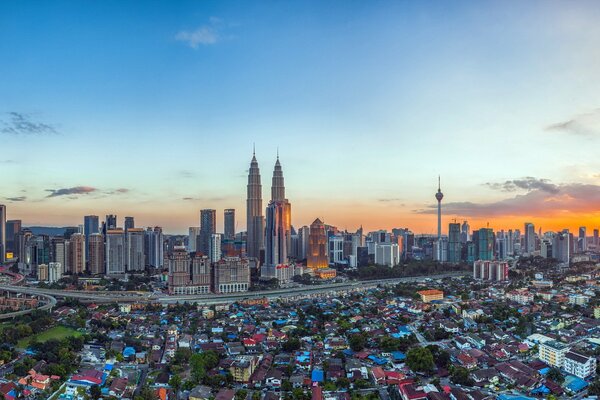 Malaysia view from the top