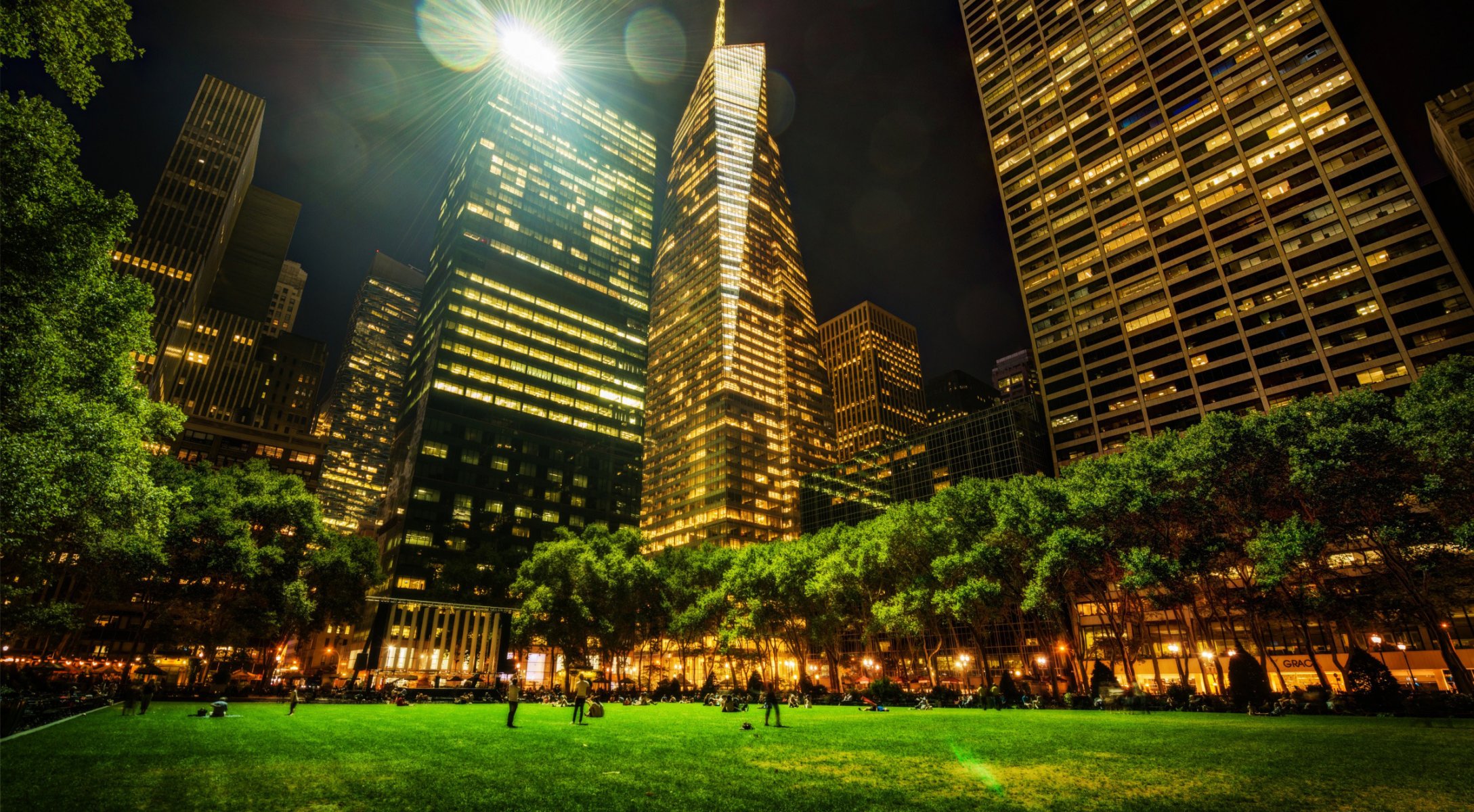 bryant park new york city wallpaper