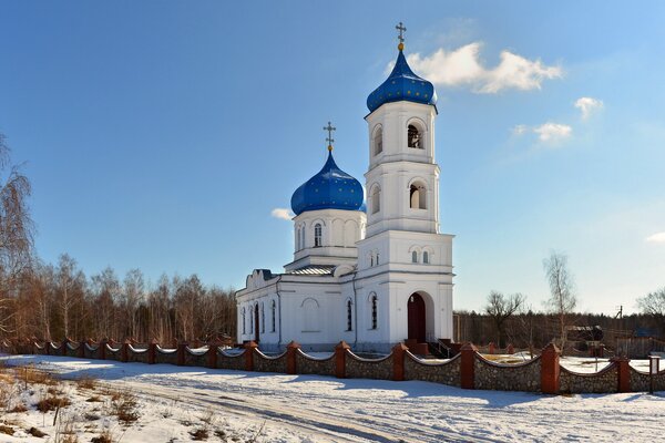 Pokrovskaya Church in Russia