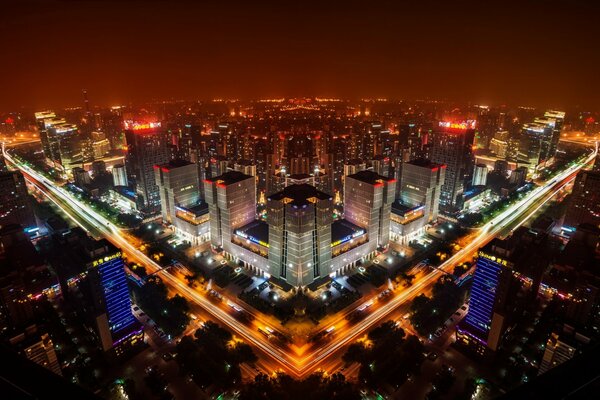 Night City Beijing, the capital of China