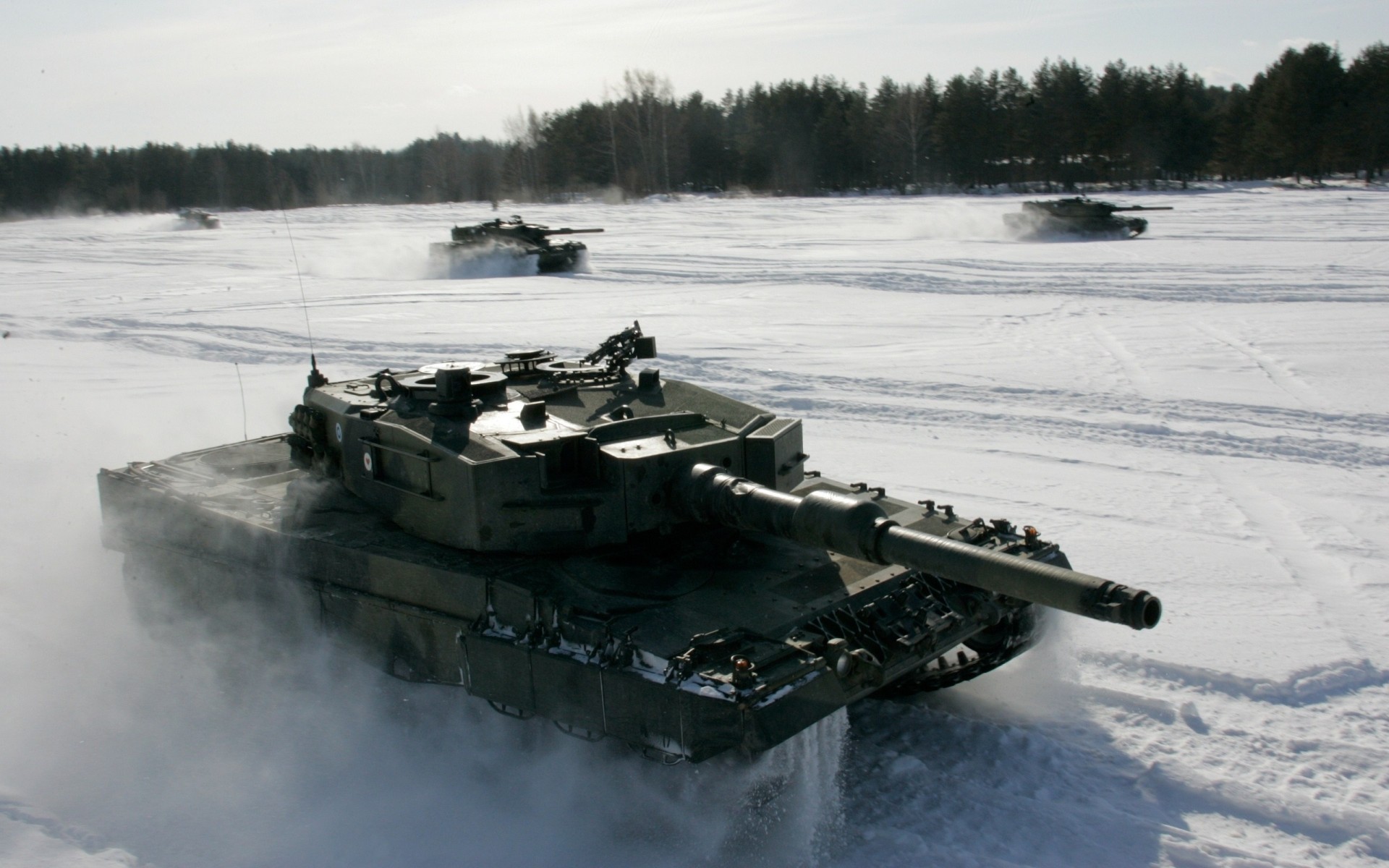 tanks snow