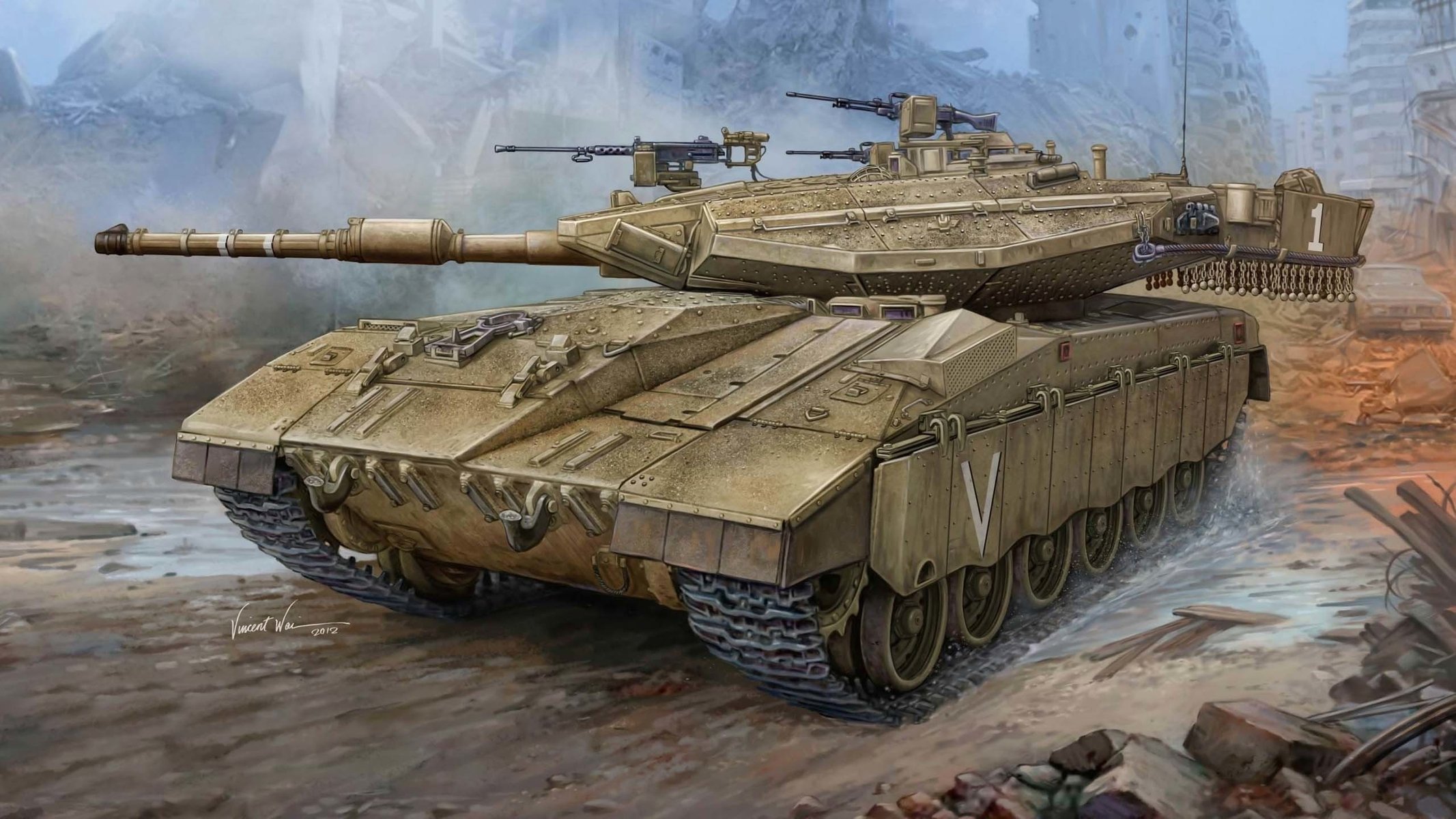 combat basic tank art series merkava merkava mk iii d