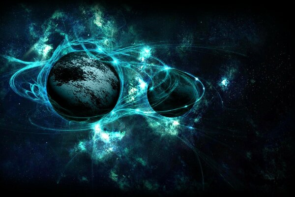 Fluctuations of malecules, planets in the galaxy