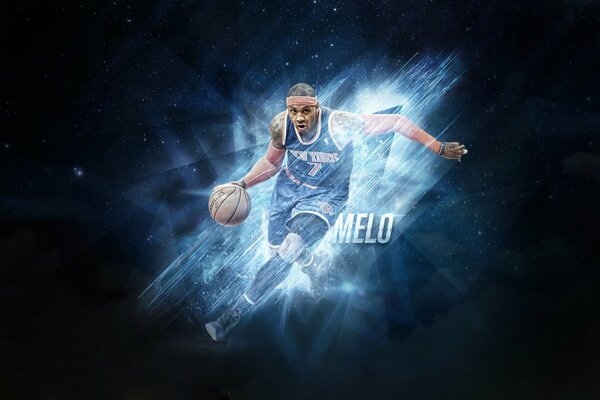 Carmelo Anthony NBA basketball player