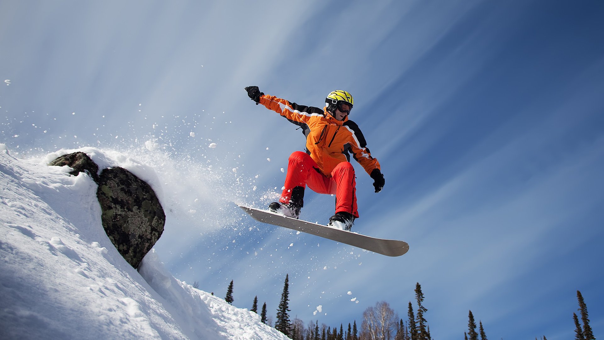 ports snowboarding mountain snow