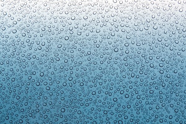 Lots of H2O water droplets