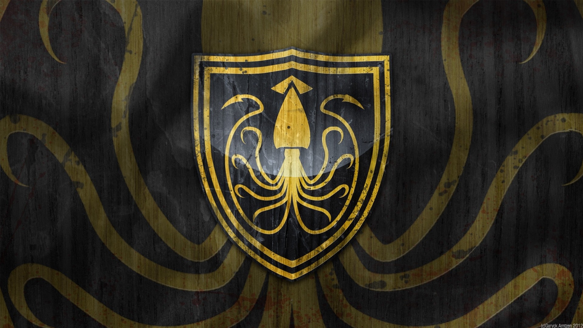 eries coat of arms greyjoy game of thrones octopus book a song of ice and fire