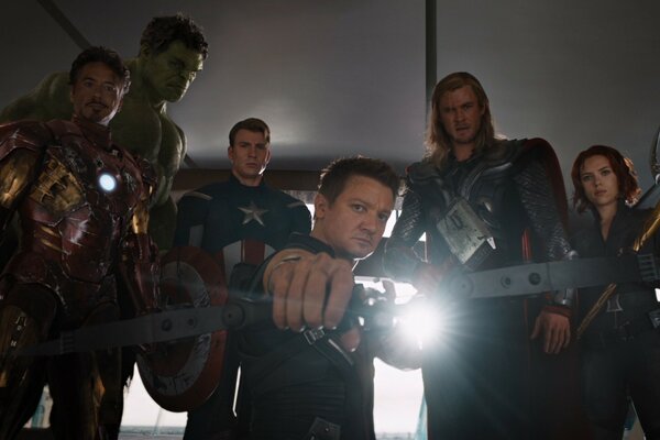 Photos of actors from the TV series superheroes
