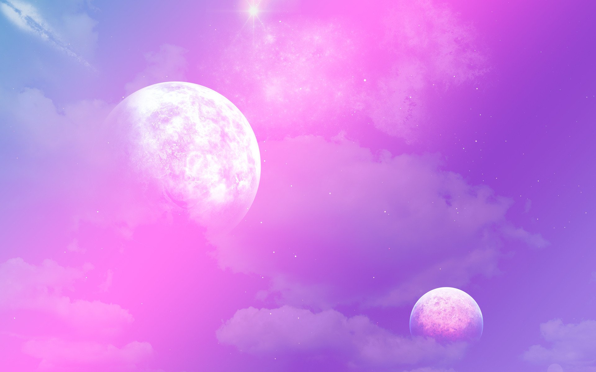 pace planets stars purple magenta