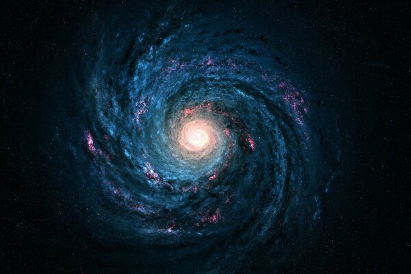 The Milky Way. The galaxy. Eternity. Space