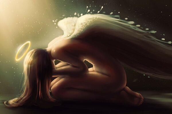 Angel girl descended to earth in our century