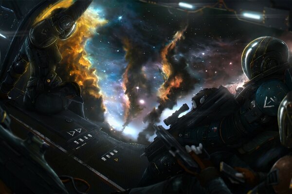 Starship troopers land on new expanses of space