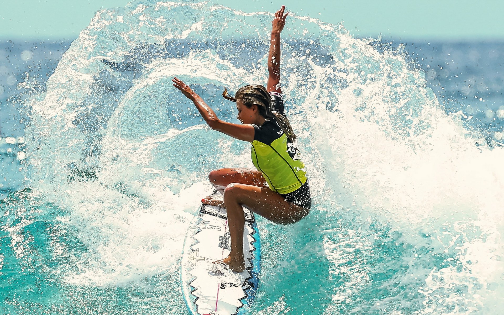 wave board girl