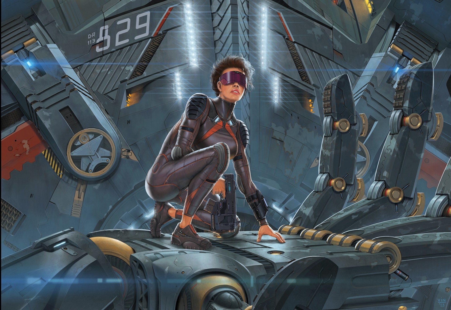 repair keys equipment girl
