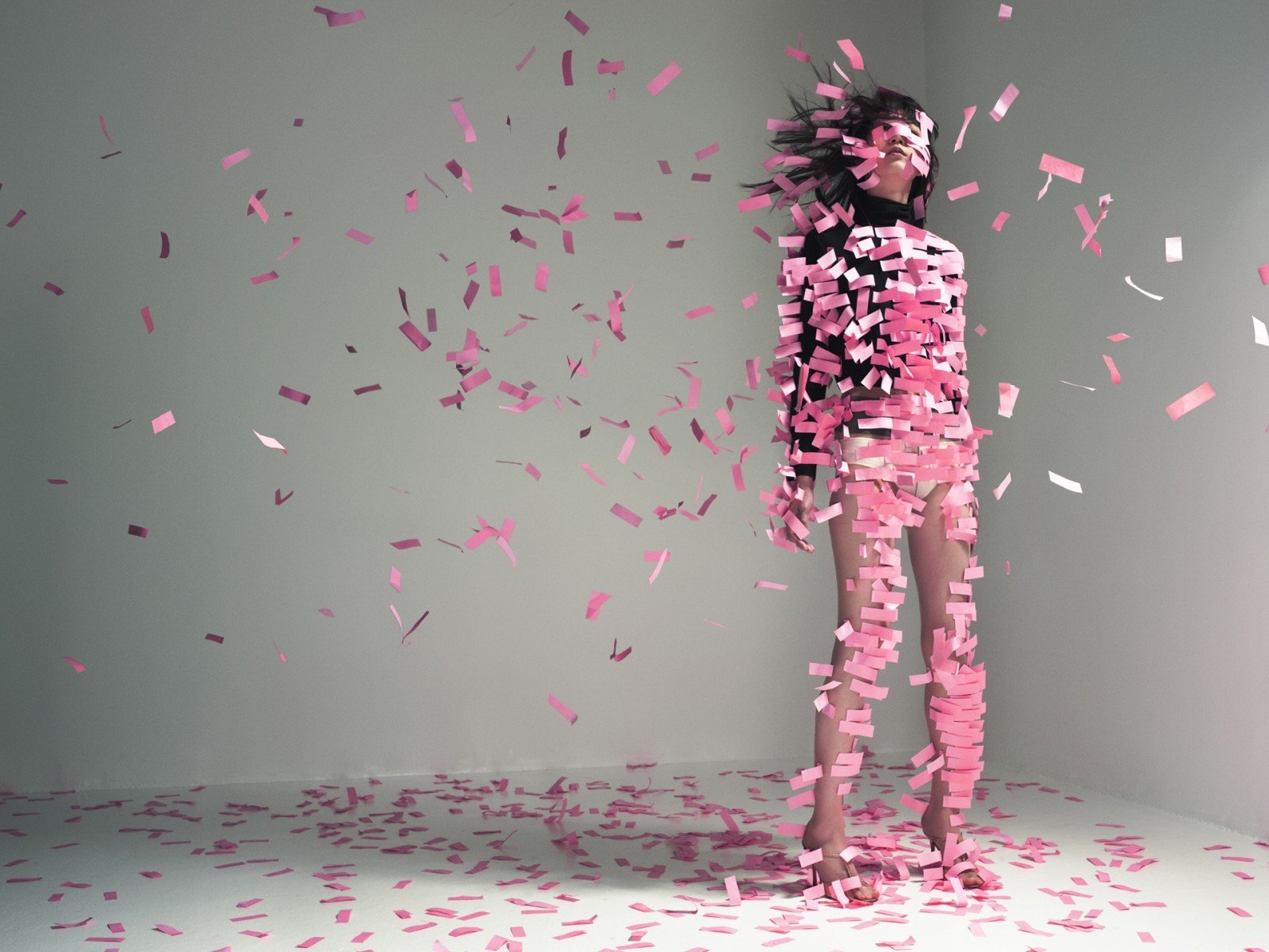 pink paper