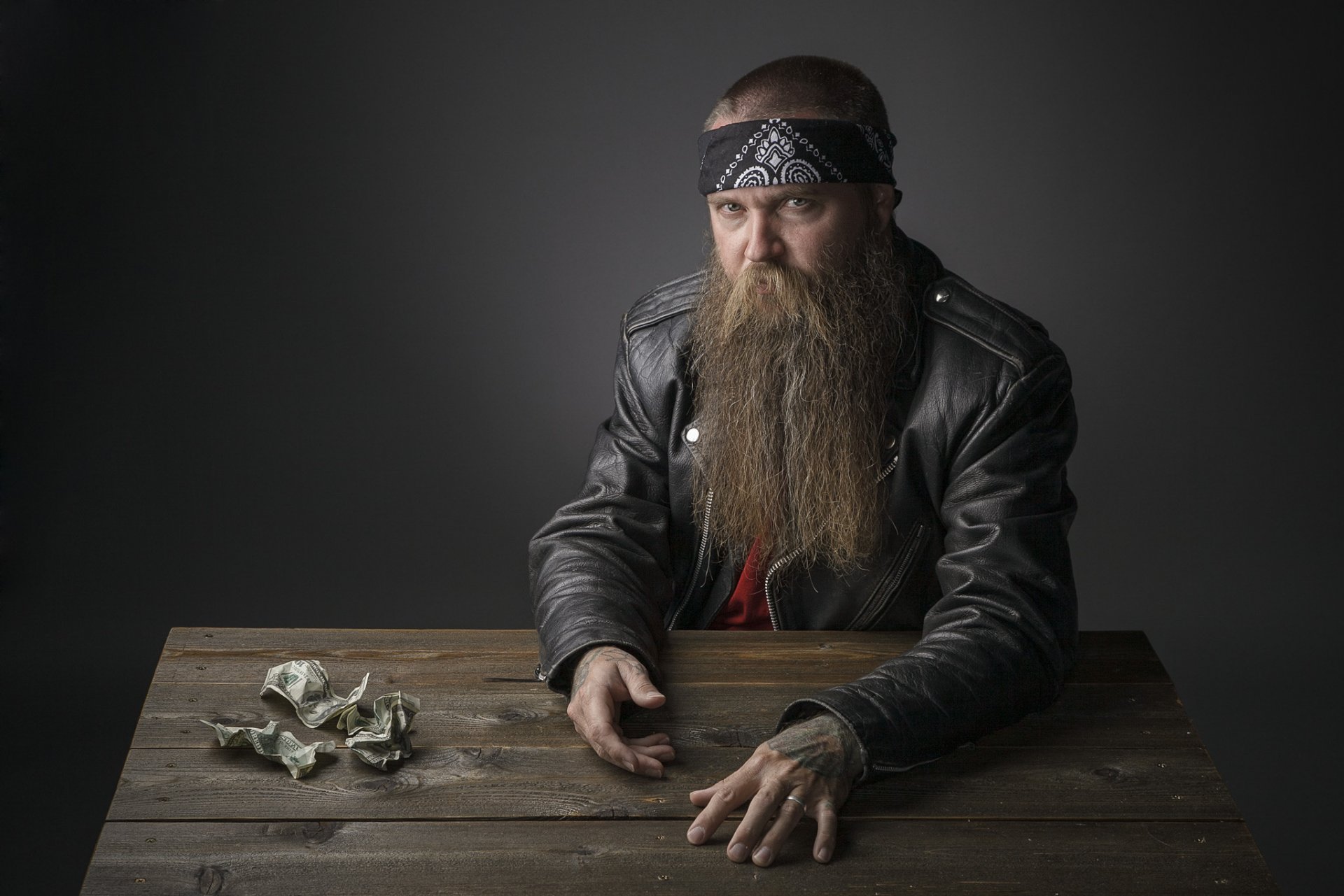 men beard portrait