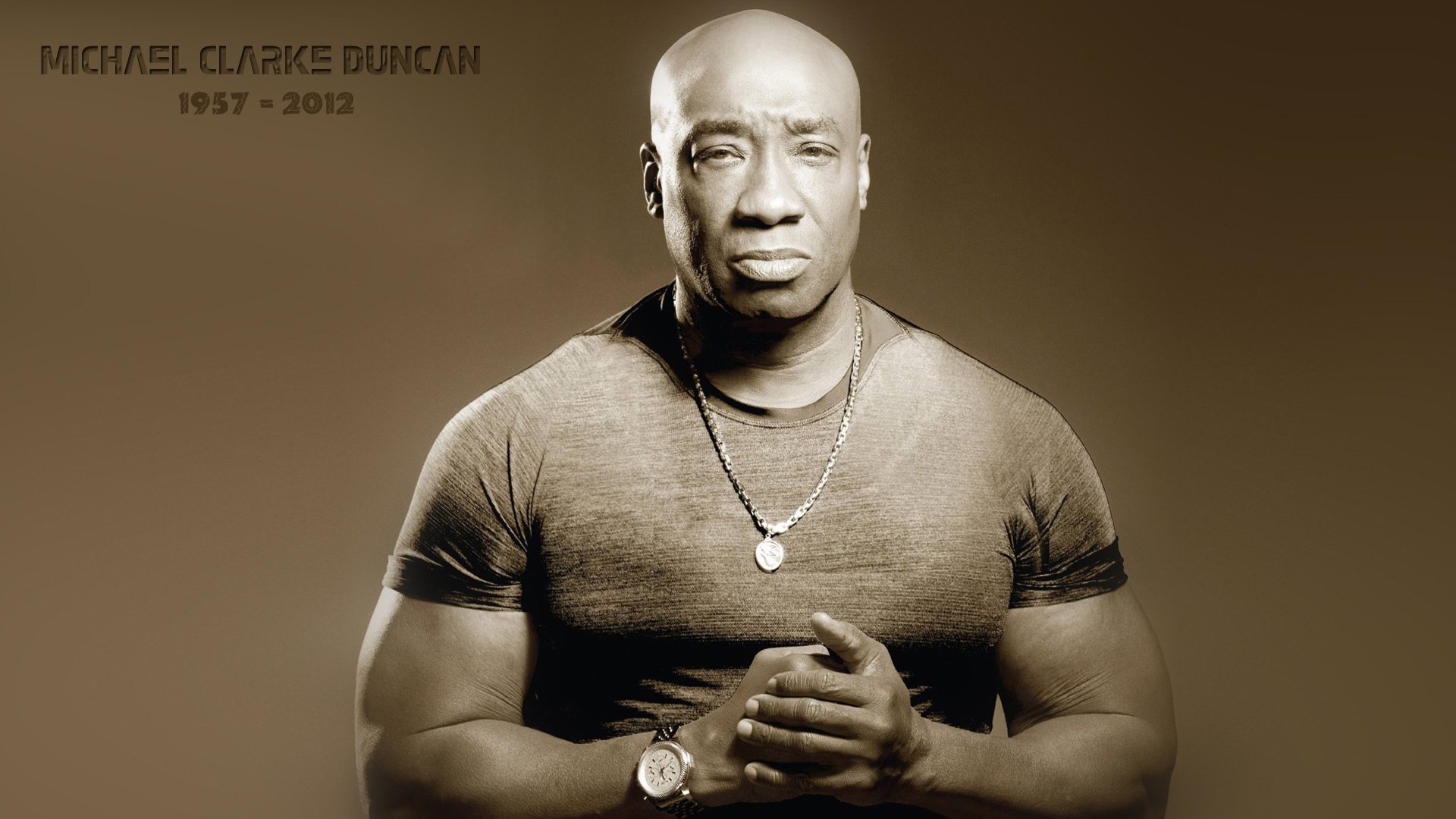 michael clarke duncan t-shirt watche