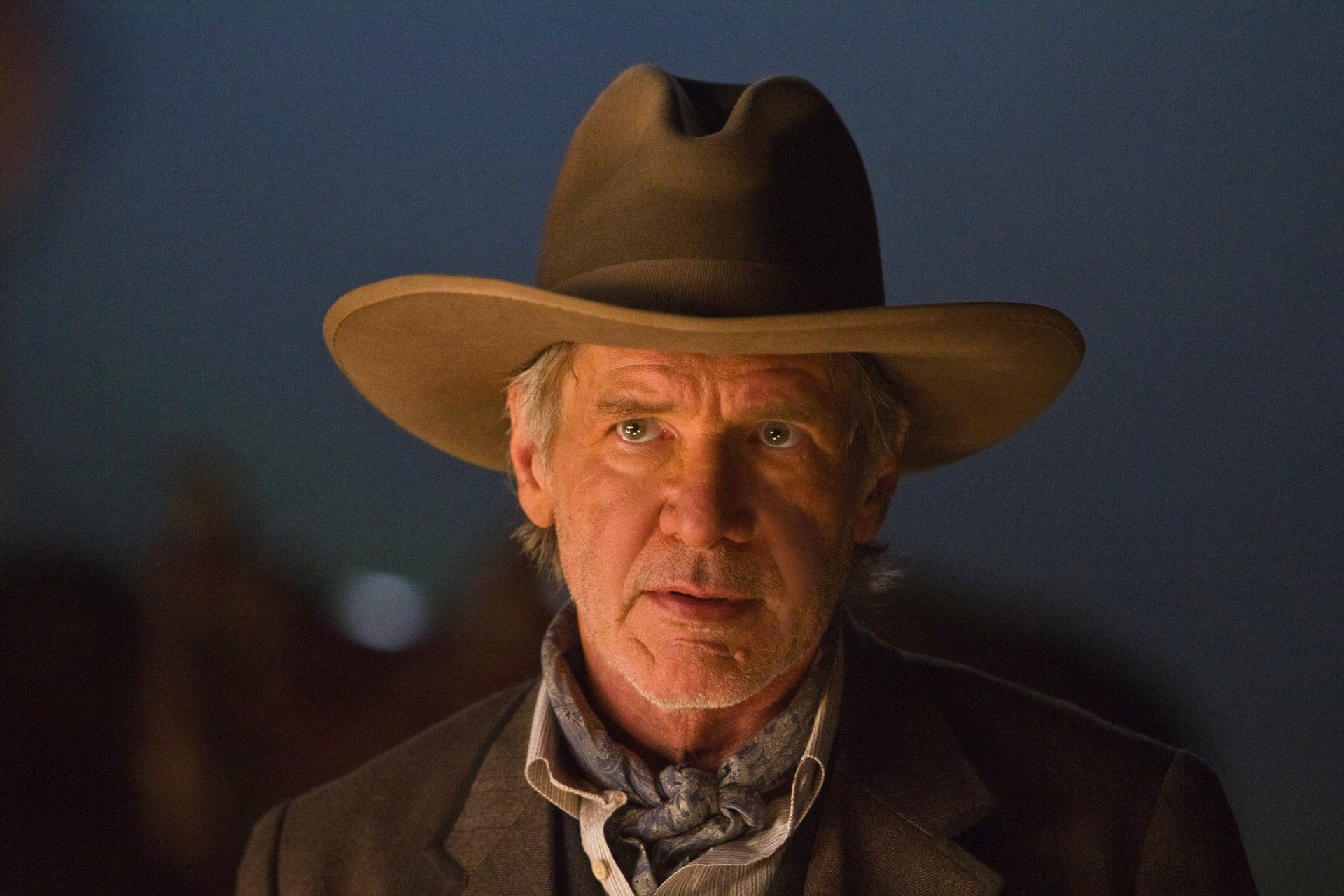harrison ford hat portrait cowboys&alien