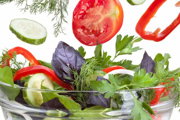 Vegetable delicacy for the figure