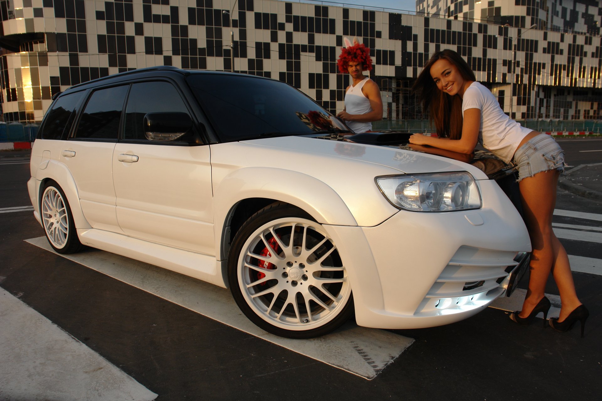 ubaru forester tuning girl