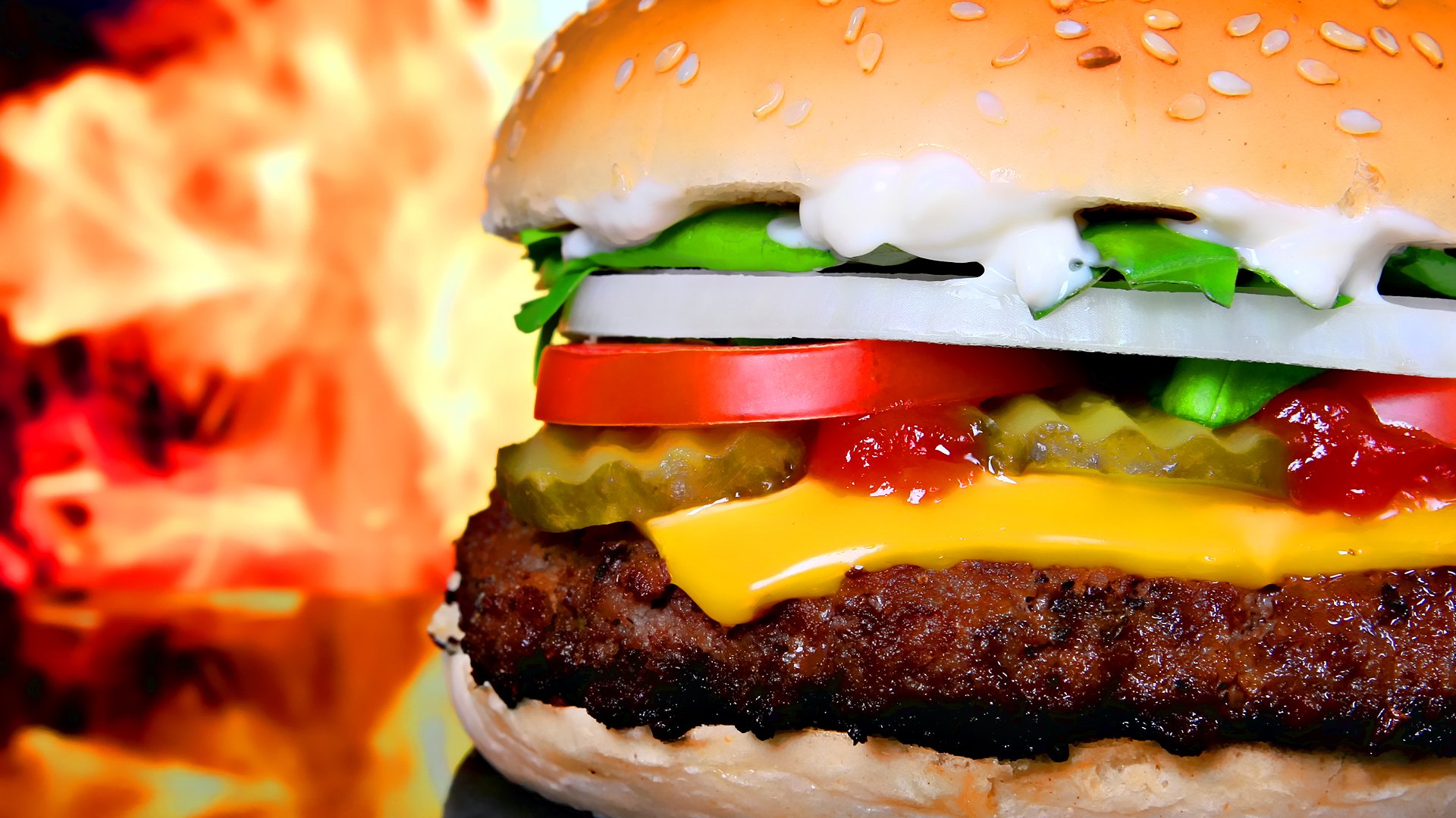 cucumber salad torment everything on a bun with sesame seeds fast food