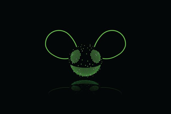 Art for the music album in green