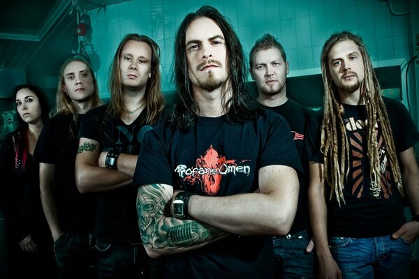 Mygrain band with Finnish metal