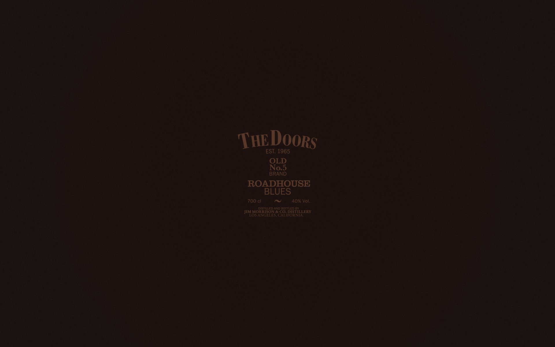 the doors rock group minimalism