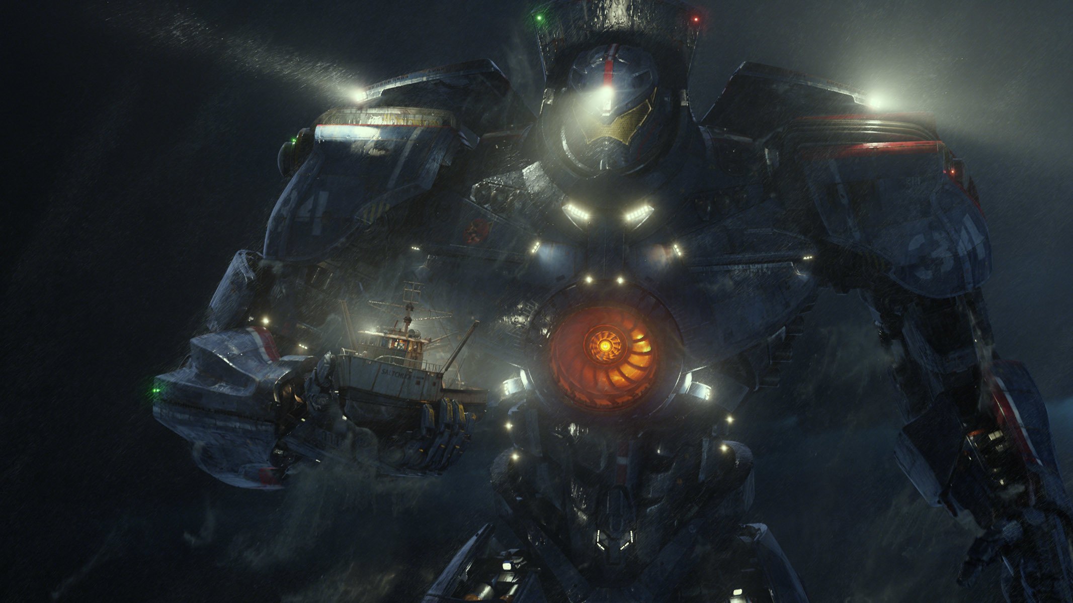pacific rim pacific rim robot tramp ship