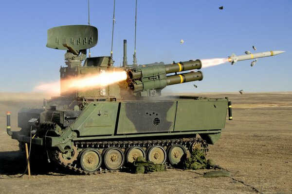 Anti-tank system - self-propelled anti-aircraft missile system