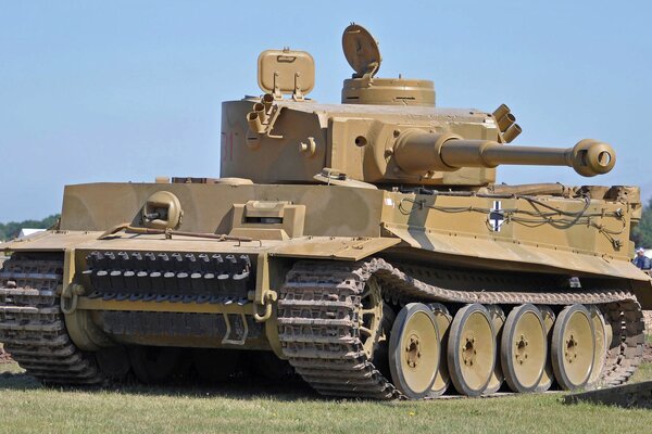 Preserved WWII Tank in Germany