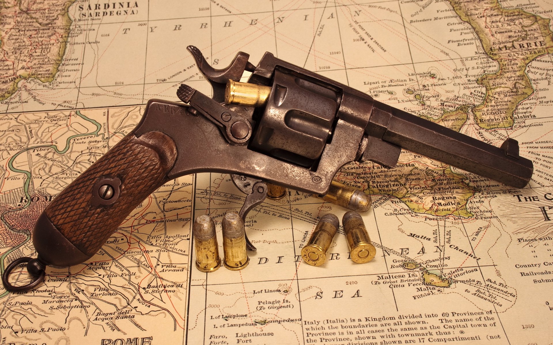 revolver weapon background