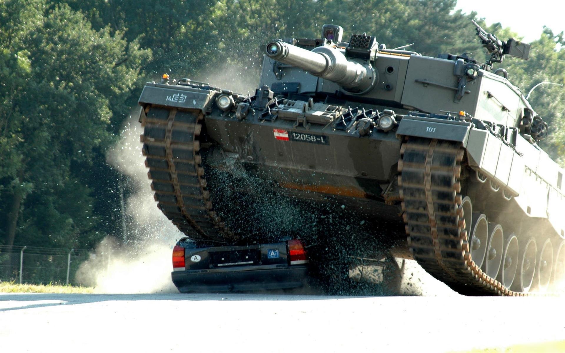 tank car pieces tree street