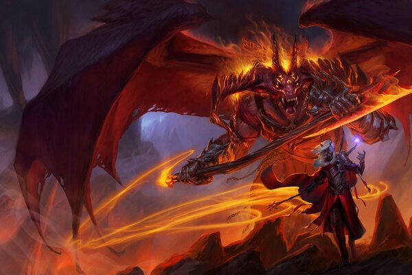 The demon s magic axe. The world of the coast legends