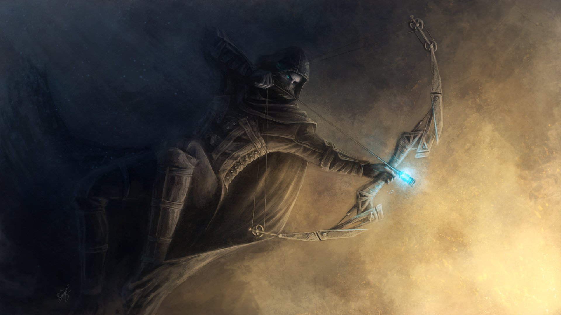 art thief 4 garrett men torment weapon coat background
