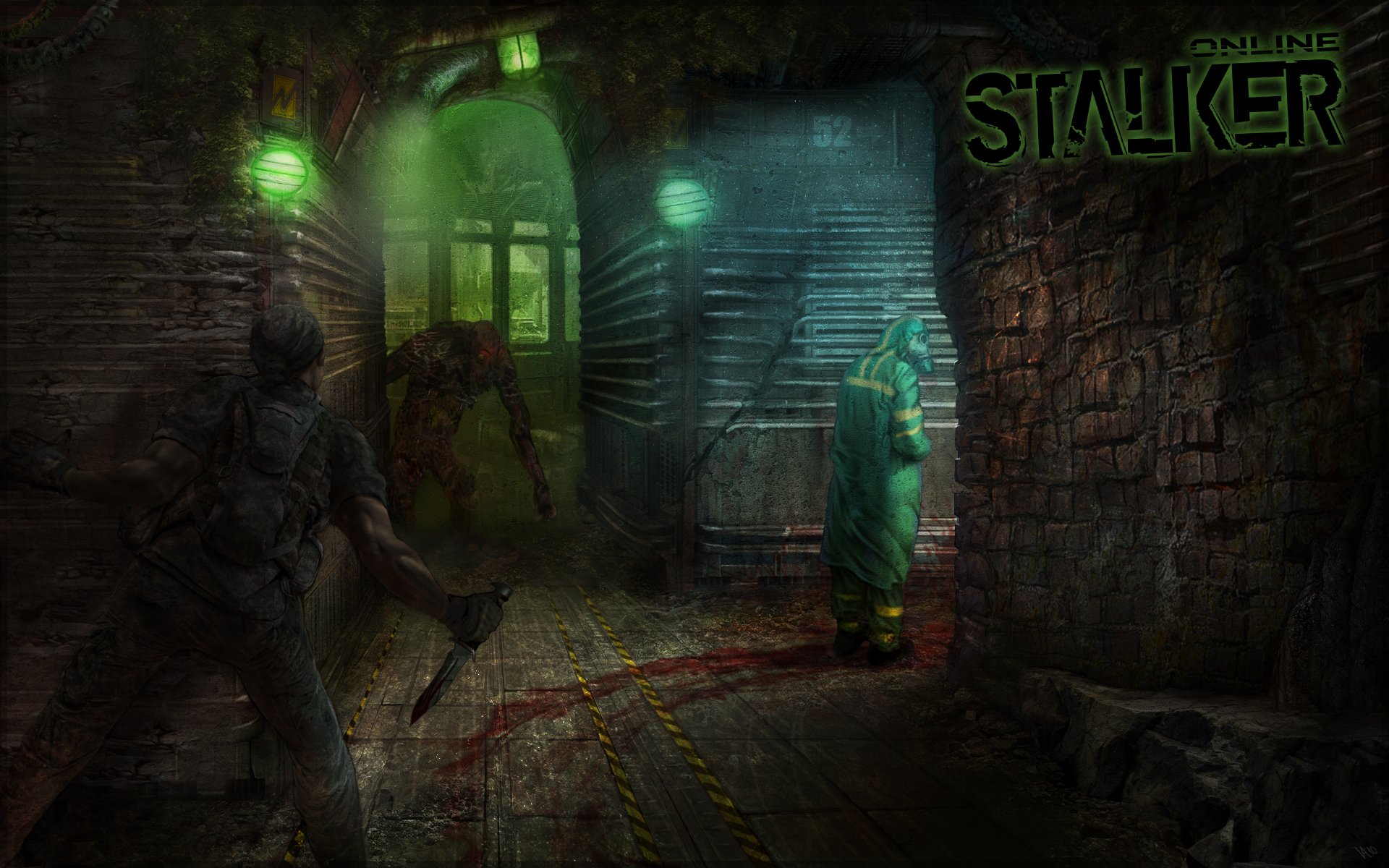 talker men subway monster underground