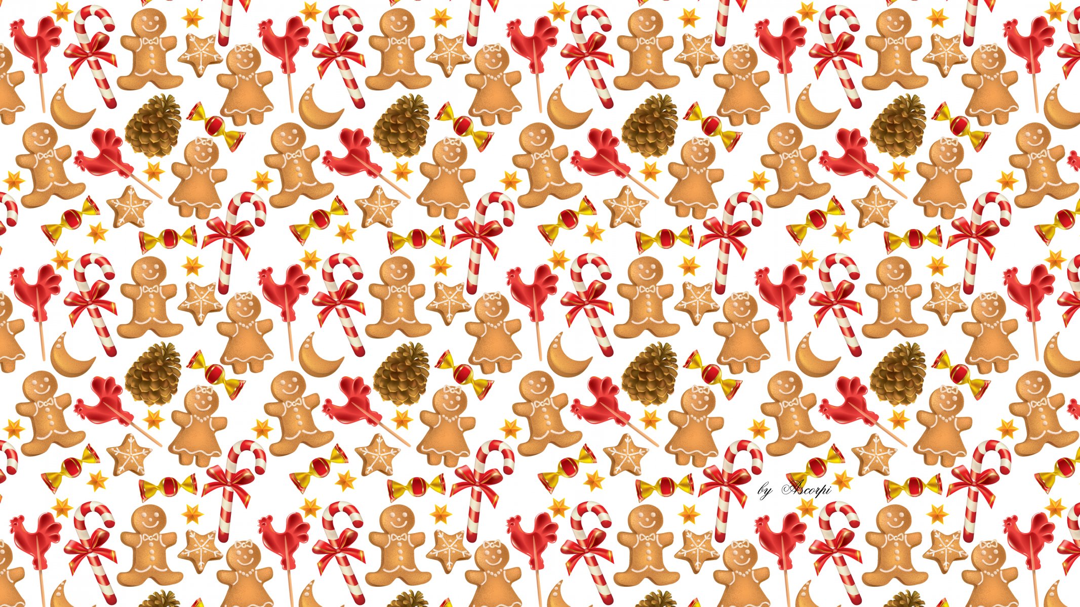 christmas new year gingerbread man candie