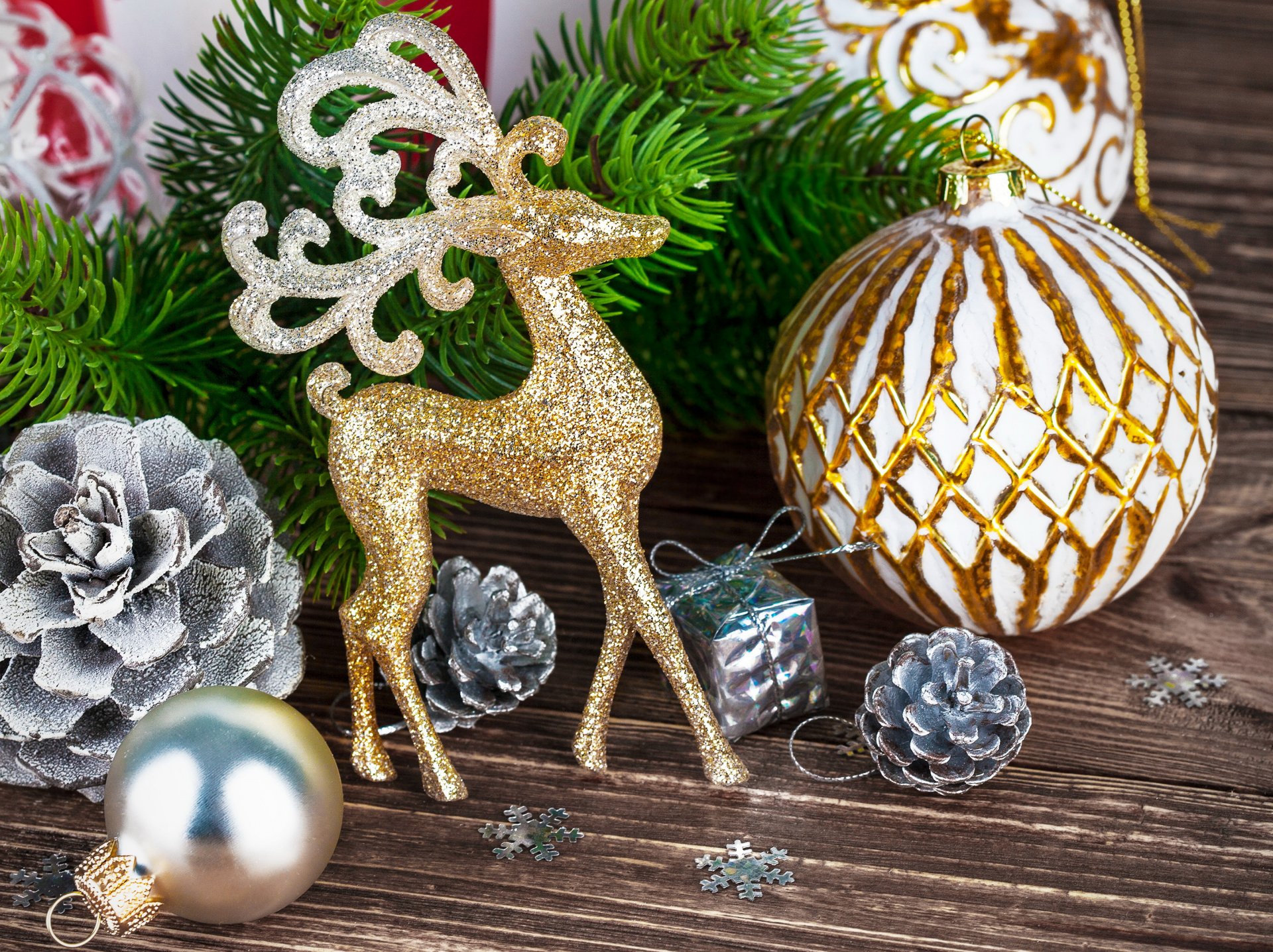 merry christmas decoration wood new year
