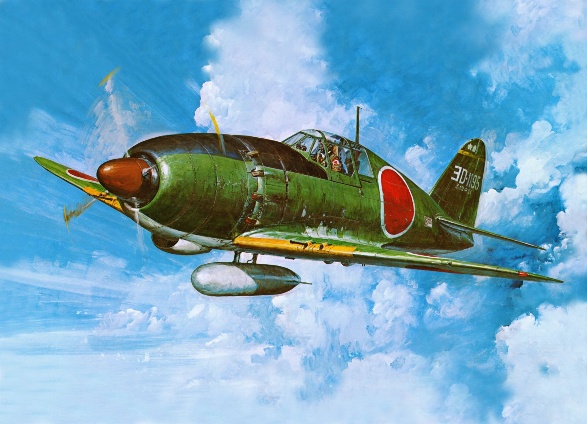 airplane war hand-to-hand combat j2m raiden