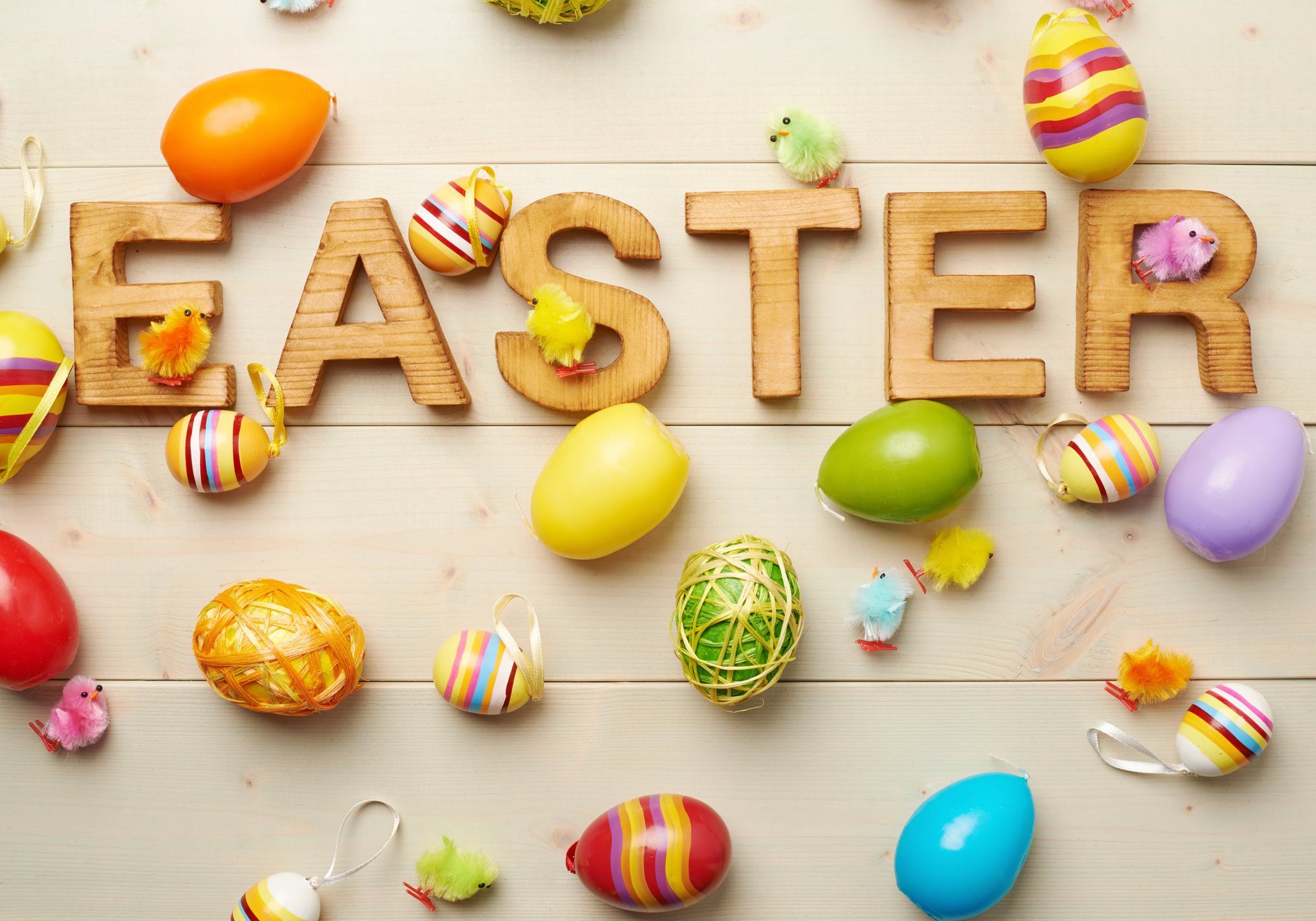 easter eggs decor