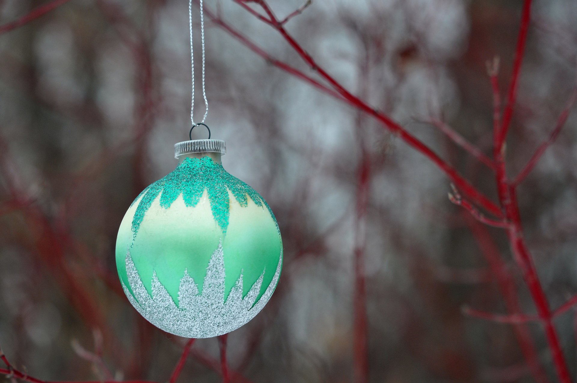 branch ball decoration new year christma