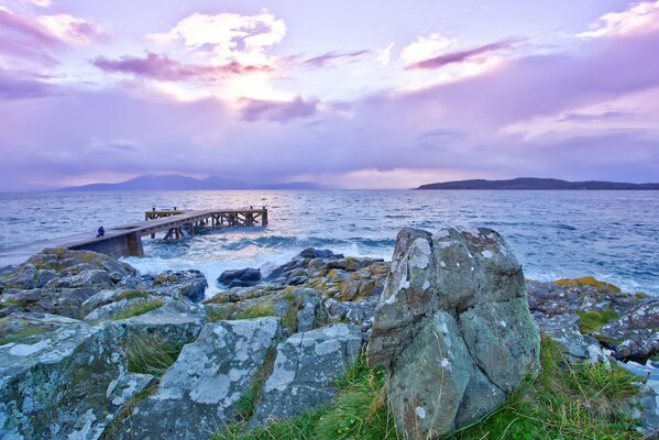 The pier is a wonderful place you can look at it endlessly
