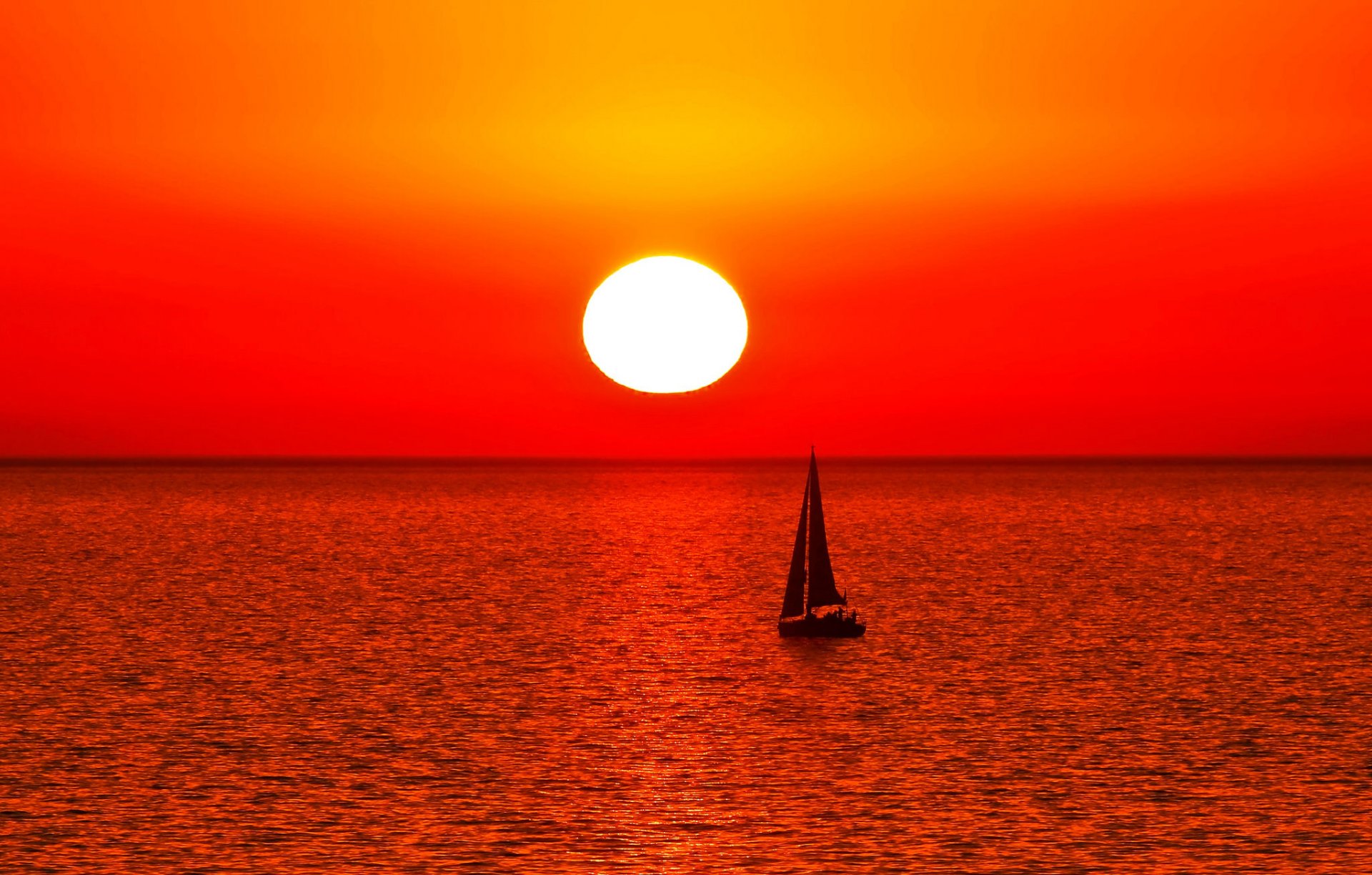 ky sun sunset sea boat sail