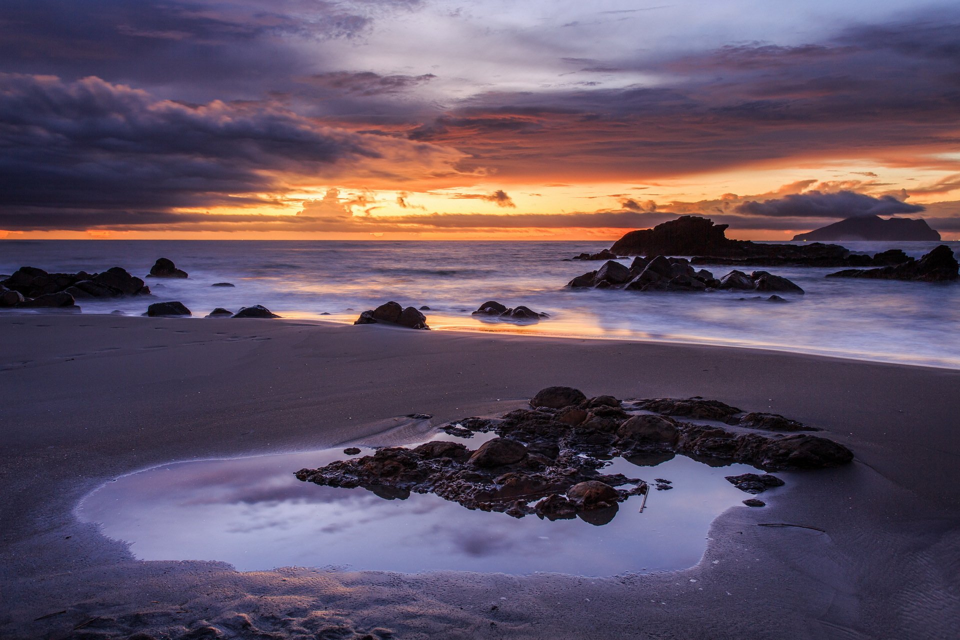 ea sunset landscape